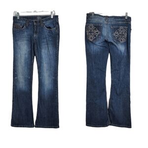 CRUEL GIRL DELANEY SLIM DENIM JEANS